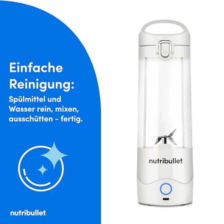 NutriBullet NBP003W, Standmixer, Weiss – Bild 6