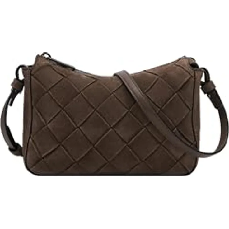Liebeskind Sky II Mini Bag Umhängetasche aus 100% Leder, 18 cm x 6.5 cm x 13.5 cm, braun