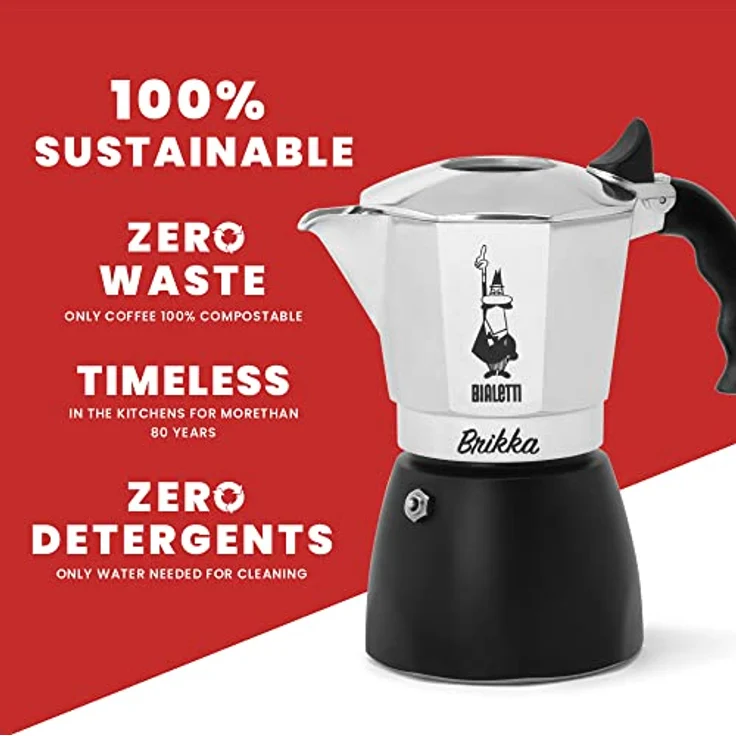 Bialetti Espressokocher New Brikka 2020 4 Tassen – Bild 6