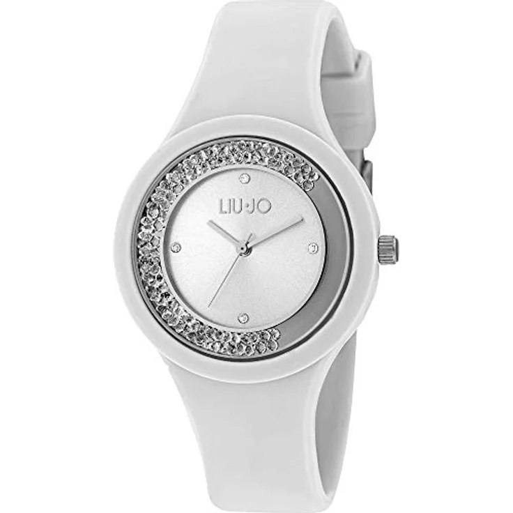LiuJo Dancing Sport Damen Armbanduhr TLJ1417, Silikonarmband in Hellblau, Wasserdichtigkeit 5 Bar, Durchmesser 38mm – Bild 1