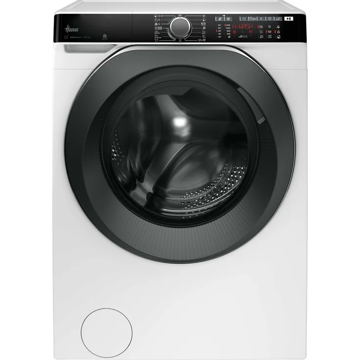Hoover H-WASH&DRY 500 HDP 4149AMBC/1-S, Waschtrockner, 9 kg Wasch- und 14 kg Trockenkapazität, Weiss, 1400 U/min, A Waschwirkungsklasse, Startzeitvorwahl