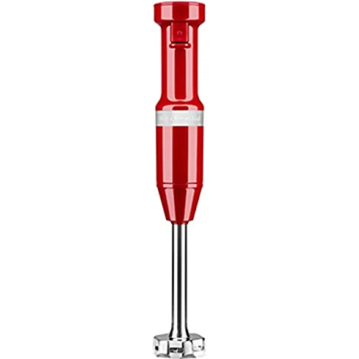 KitchenAid 5KHBV83EER Stabmixer 2021, 180W, 1L Mixerkrug, inkl. Zerkleinerer, Schneebesenaufsatz, empire red – Bild 2