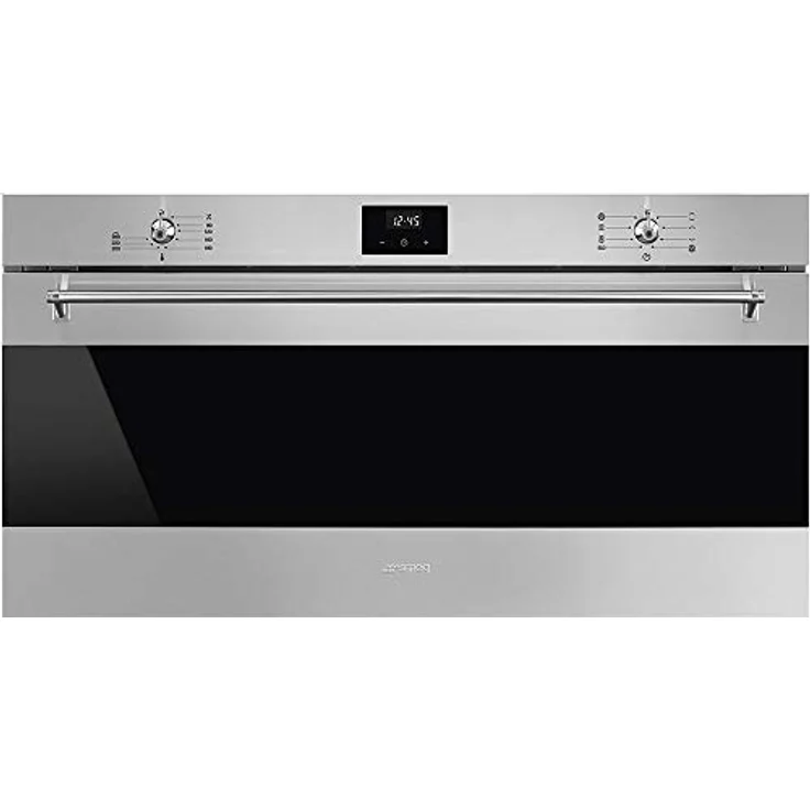 Smeg Backofen Classica SFR9300X, Einbau-Elektrobackofen mit 85 Litern Garraum, Edelstahl, Energieeffizienzklasse A+, Selbstreinigungsfunktion, digitale Steuerung bis 280°C – Bild 1