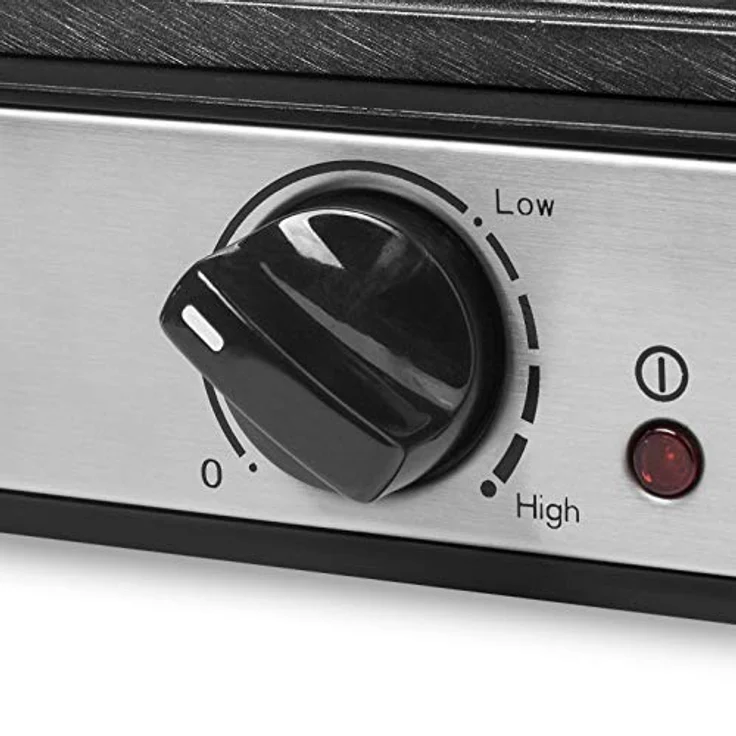 Princess Waffeleisen 132397, Belgische Waffelform, regelbare Heizstufe, 1200 Watt, 0,7m Kabellänge, 19,8x198cm Backform, antihaftbeschichtet – Bild 6