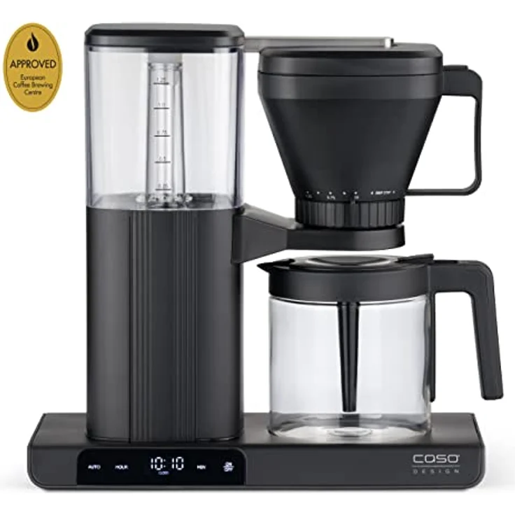 CASO Aroma Sense - Design Kaffeemaschine, ideale Brühtemperatur von 92 - 96 °C, volle Aromaentfaltung dank Aromastab in der Kaffeekanne, inkl. Permanentfilter aus titanbeschichtetem Edelstahl – Bild 2
