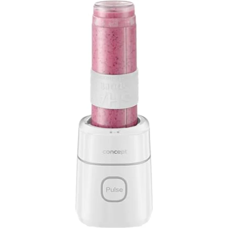 Concept SM3491 Smoothie-Mixer, 700 W mit 3 Rührschüsseln (1000 ml, 570 ml, 400 ml) und Mühle – Bild 5