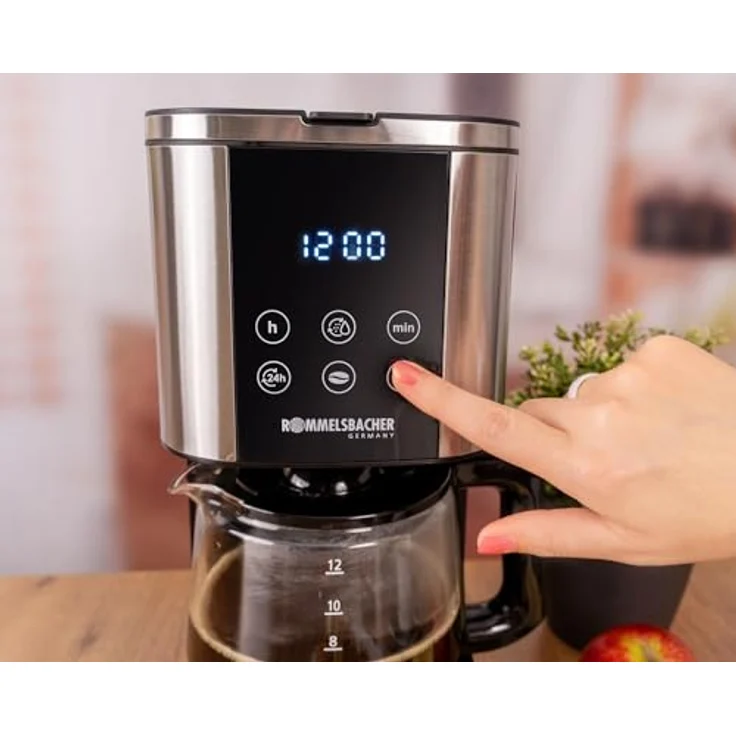 Rommelsbacher FKM1000, Filterkaffeemaschine, Schwarz – Bild 4