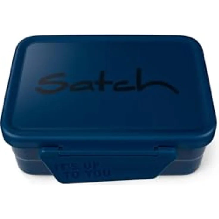 Satch Lunchbox Stainless Steel, 100% Metall, blau, mit herausnehmbarem Innenleben und spülmaschinengeeignet – Bild 1
