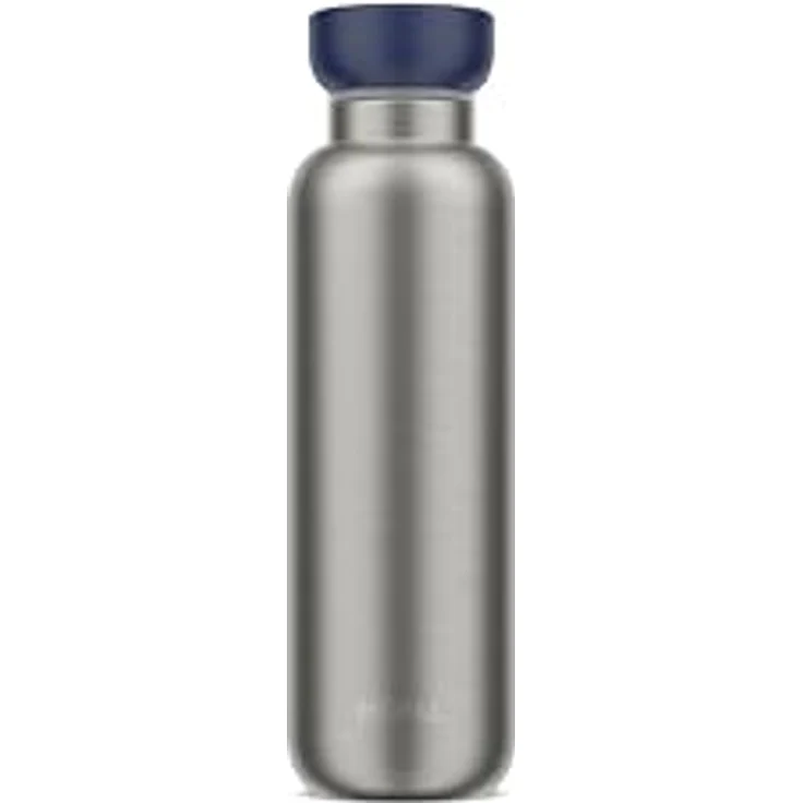 Mepal Isolierflasche Ellipse - Doppelwandige Thermo Wasserflasche - 12h heiß & 24h kalt - Edelstahl - 500 ml - Vivid blue – Bild 1