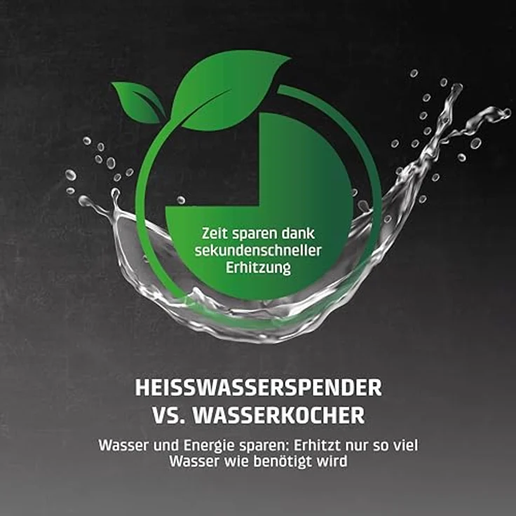 Caso HW630 Teemaschine, 2500 ml, Edelstahl/Schwarz, Temperaturregelung 40-100°C, versandkostenfrei – Bild 5