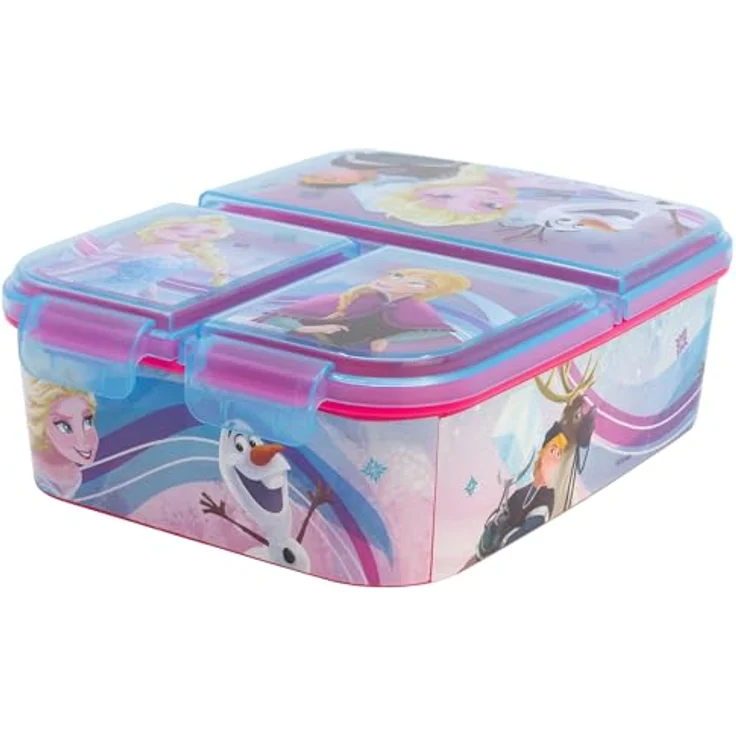 Stor Disney Frozen - 3 in 1 Frühstücksbox 15 x 9 x 7 cm – Bild 3