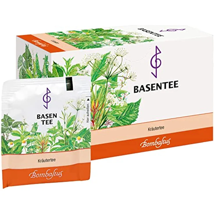 Bombastus Basentee Filterbeutel, 20x2 g, ideal zur Begleitung von Fastenkuren – Bild 2