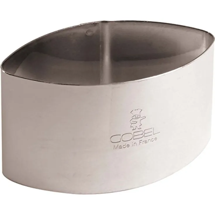 GOBEL - Ausstechförmchen Calisson - Edelstahl - 53 x 53 x 30 mm - Hergestellt in Frankreich