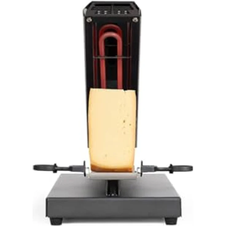 Livoo DOC314 Raclette-Grill für 6-8 Personen, 600 W Leistung mit 360° drehbarem Käsehalter und verstellbarem Thermostat – Bild 4