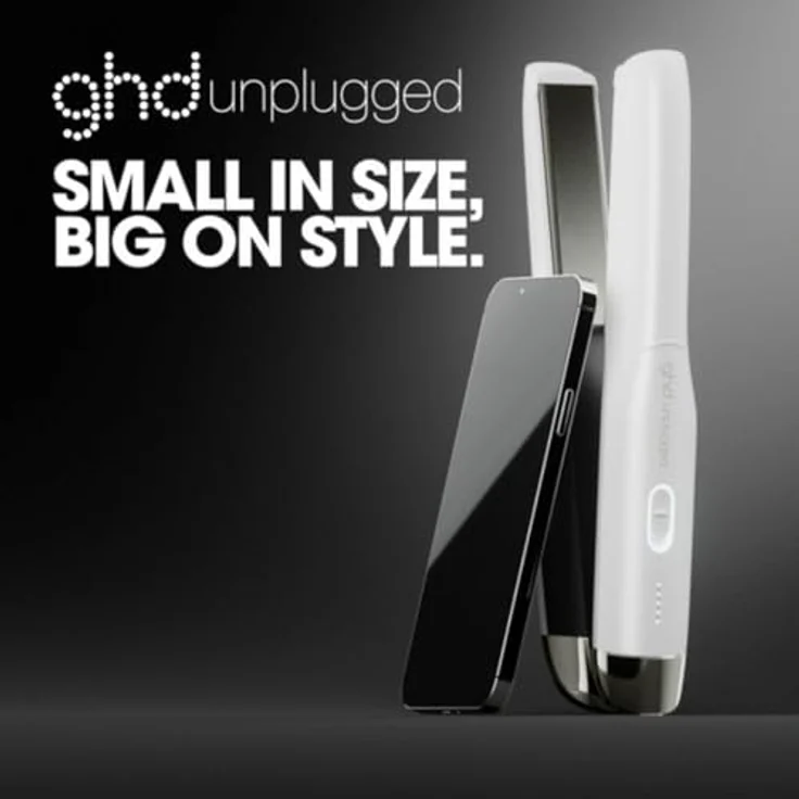 ghd unplugged Styler Akkubetrieb, kabellos, weiß – Bild 2