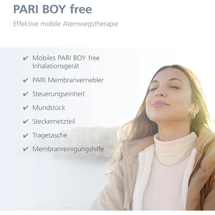 PARI BOY Free, Elektrischer Dampfinhalator – Bild 4