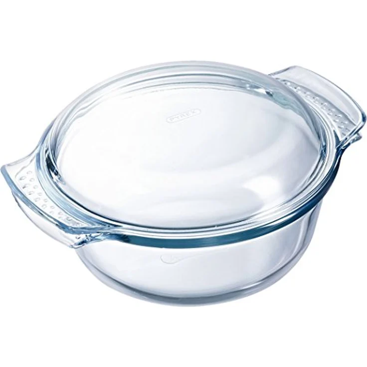 Dajar Glasbräter 5l Pyrex, Glas, Transparent, 28 x 25 x 9 cm – Bild 2