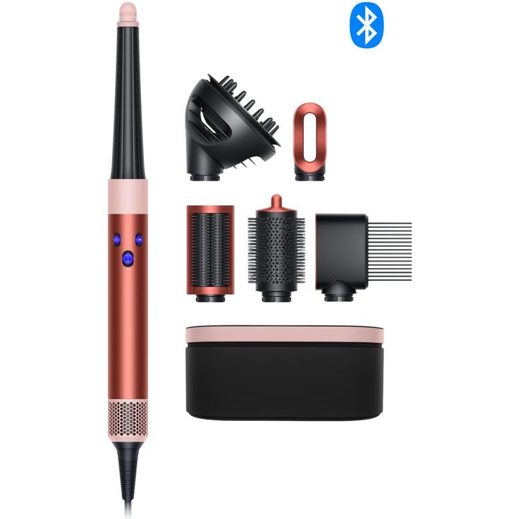 Dyson Airwrap™ i.d. Multi-Haarstyler und -Trockner Curly+Coily in Strawberry Bronze und Rosé