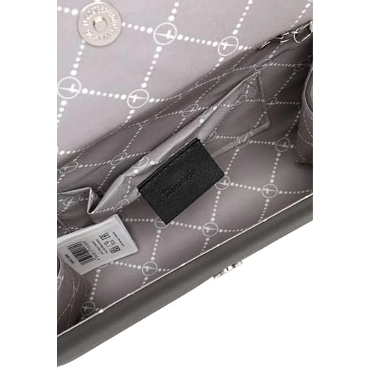 Tamaris Amalia Clutch Bag, elegante Clutch in Darkgrey mit abnehmbarer Kette und geräumigem Hauptfach – Bild 7