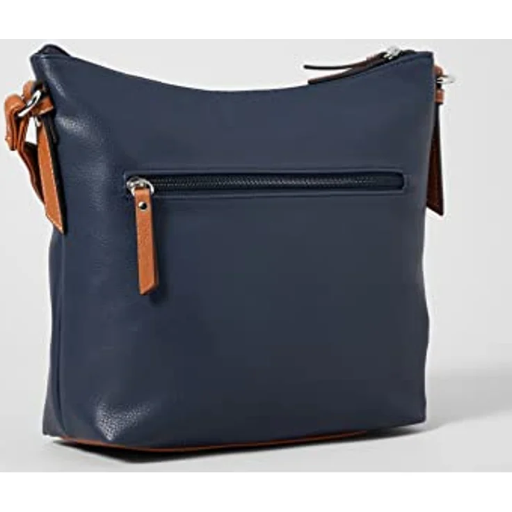 Tom Tailor Novara Umhängetasche, 28 cm, dunkelblaue Polyurethan-Tasche – Bild 2