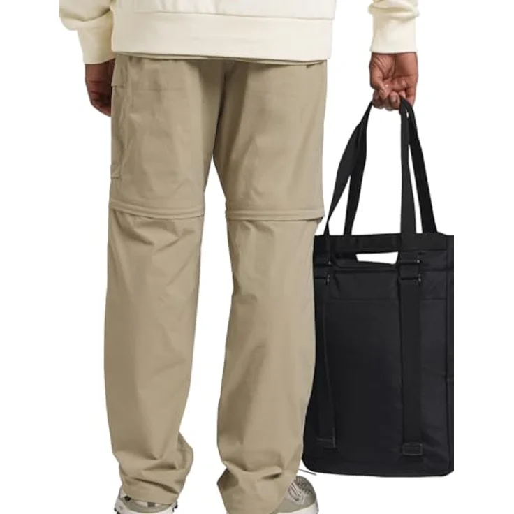 Jack Wolfskin 2-in-1 Umhängetasche/Rucksack EVE, gepolstertes Laptopfach, 15 Liter, Schwarz – Bild 3