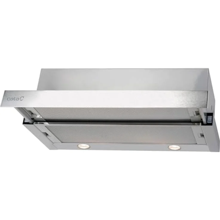 Cata TF-2003 Duralum 2017305 Dunstabzugshaube, C, Abluft und Umluft, Breite 60 cm, 2 Gebläsestufen – Bild 3