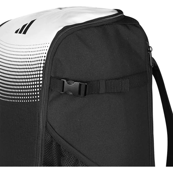 adidas Performance Sportrucksack BackPack Combat Sports, 30L, schwarz/weiß, mit Laptop- und Tabletfach, aus 100 % recyceltem Polyester – Bild 5