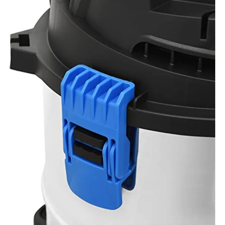 vidaXL Nass- und Trockensauger 1200 W 20 L Silbern, 3-in-1-Funktion, flexibles Design – Bild 7