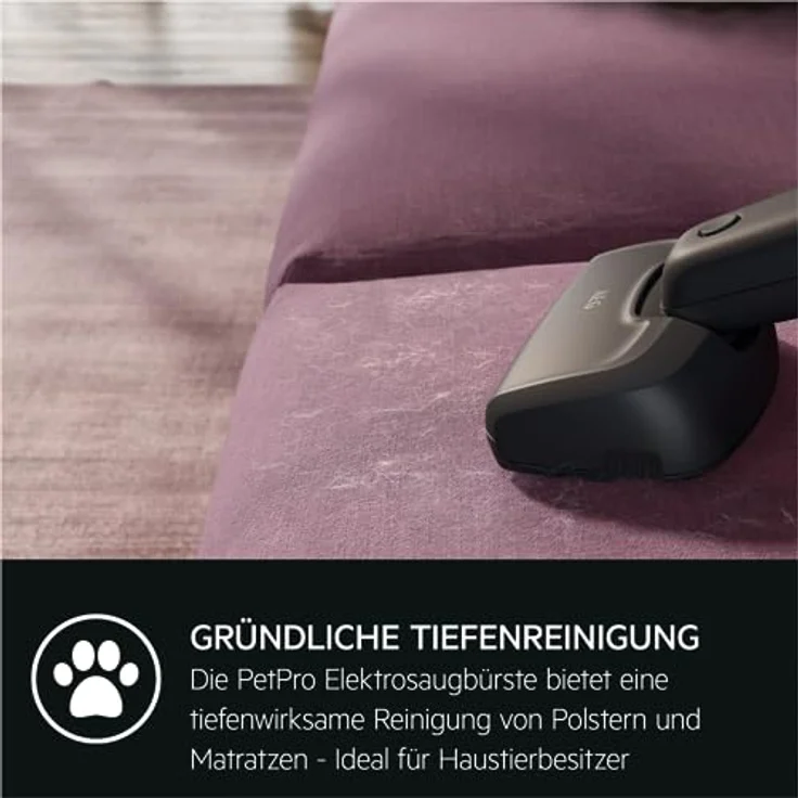 AEG CLEAN 5000 ÖKO Akku-Staubsauger kabellos/Akku-Laufzeit: bis zu 50 Min. / Farbe: Ebony Black Schwarz – Bild 4