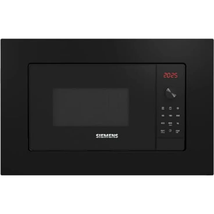 Siemens AG BE623LMB3 Mikrowelle, 20 Liter Garraum, 1000W, Memoryfunktion, Selbstreinigung, inkl. Drehteller, schwarz – Bild 2