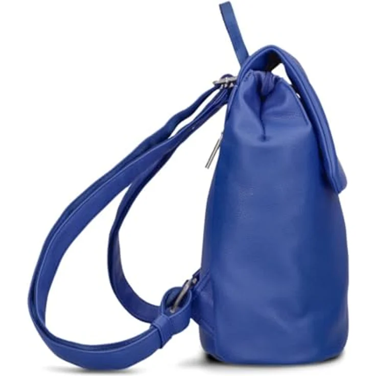 Zwei Mademoiselle.M City Rucksack, 29 cm, blau, aus 100% Polyurethan, 24 cm x 13 cm x 29 cm – Bild 4