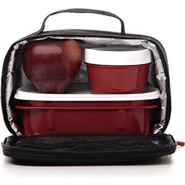 TATAY Urban Food Black - Thermal Food Carrier Lunch Box with Airtight Containers Included (21.5 x 9 x 12) – Bild 5