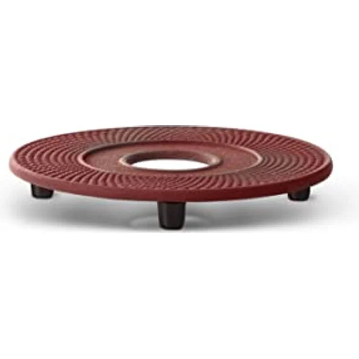 Bredemeijer Untersetzer INBG005R, Inoxidable, Rot, 13.4 x 13.4 x 1.7 cm – Bild 2