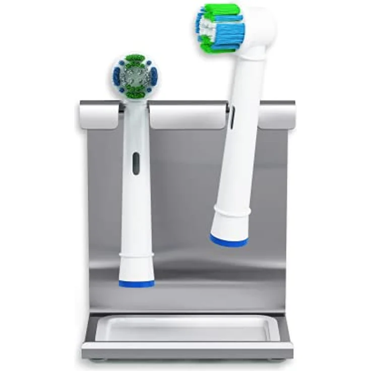 WIETRE 2er Edelstahl Aufsteckbürsten-Halter für Oral-B, iO, Philips – Bild 6