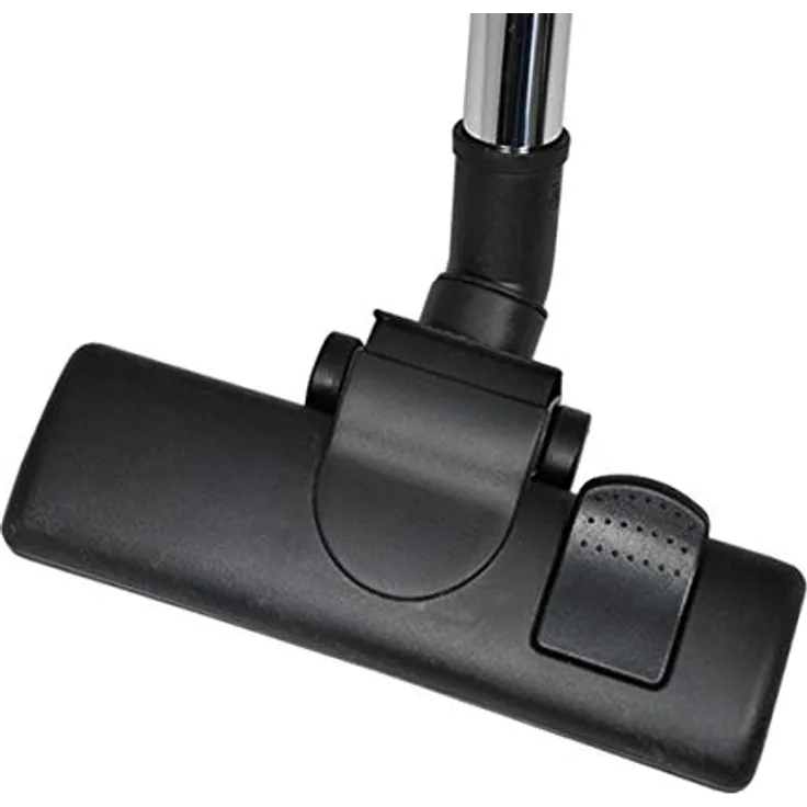 HELO Bodendüse Staubsauger Staubsaugerdüse umschaltbar für Nass und Trockensauger Ø 32mm, Helo, stabiles Gehäuse, Dreh und Kippgelenk, 2 Laufrollen, 255mm Düsenbreite, Ø32mm, Teppichboden und glatte Böden geeignet