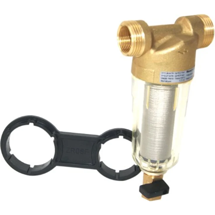 Honeywell Feinfilter MiniPlus FF06, Wasserfilter aus Messing, Größe 3/4" Zoll – Bild 2