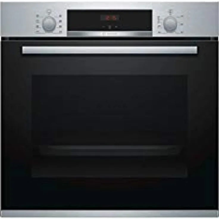 Bosch Einbaubackofen HBA553BR0, 71 L, 3D+ Air Pulsé, EcoClean, Inox