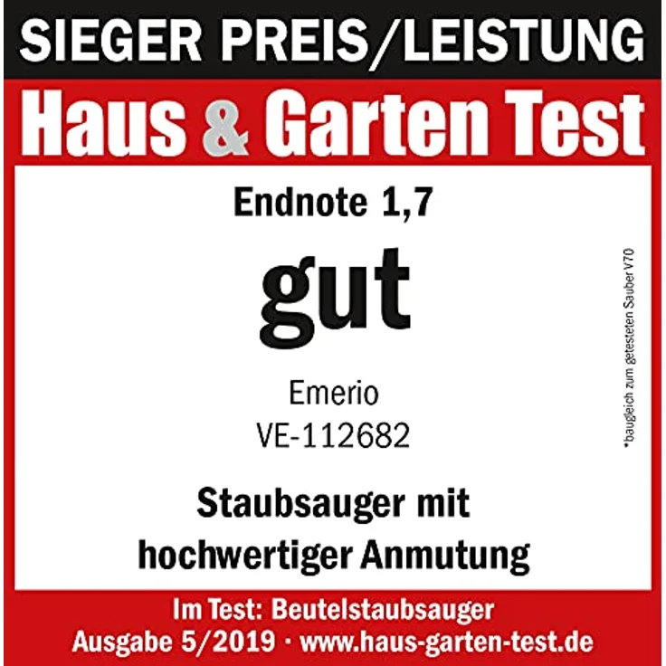 Emerio Bodenstaubsauger Staubsauger – Bild 2