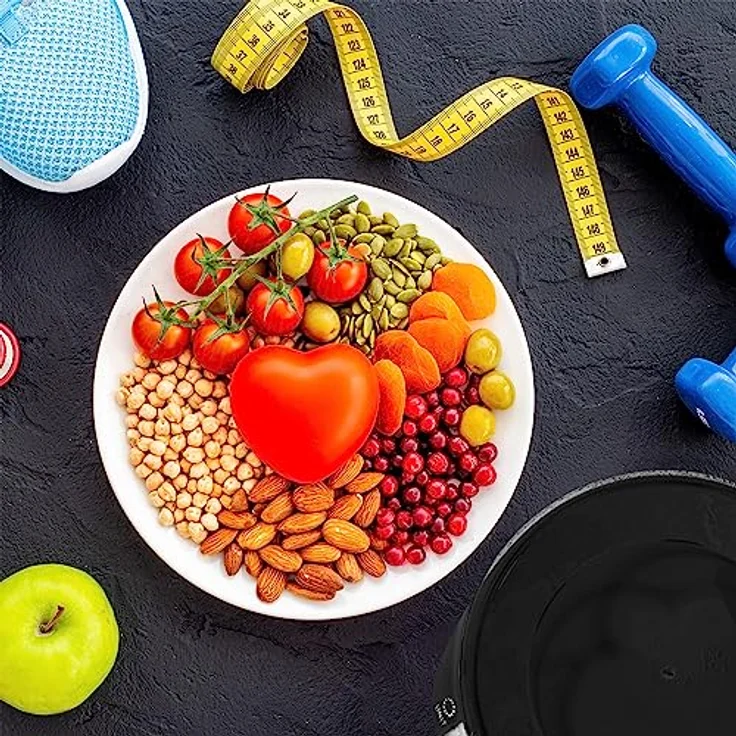 Retoo Küchenwaage mit Schüssel, bis 5 kg, Kochwaage mit abnehmbarer Schüssel zum Backen und Kochen, LCD-Display, Digitale Waage, Haushaltswaage mit großer Rührschüssel, Wiegeschsse Schwarz – Bild 4