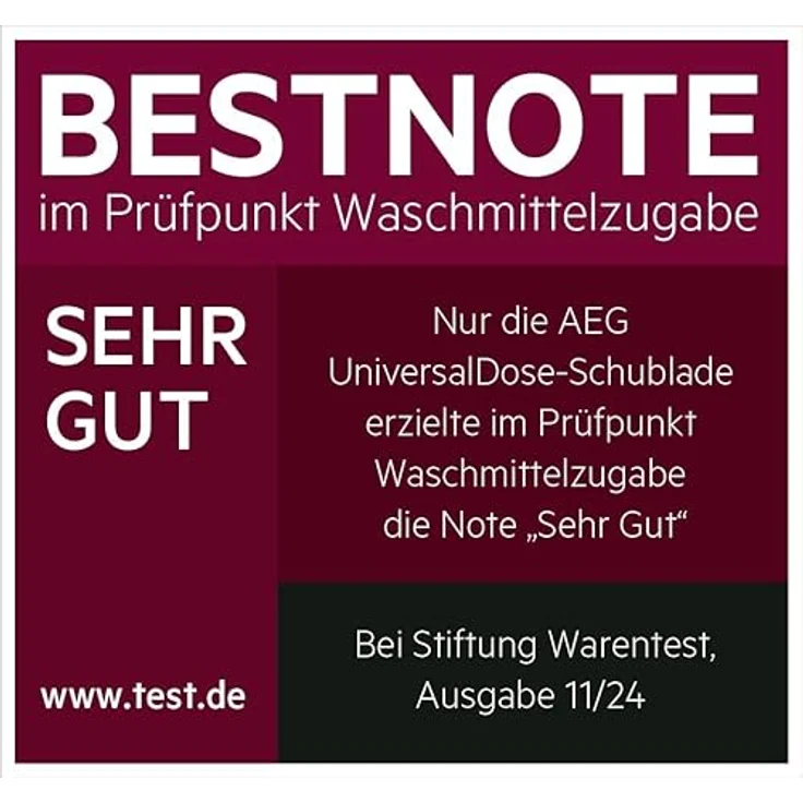 AEG LR8EW75400 8000 Waschmaschine, 10 kg, 1351 U/Min., PowerCare, ProSteam, Connectivity – Bild 18