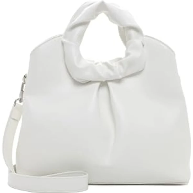 SURI FREY Shopper SFY TechBag, Damenhandtasche mit Reißverschluss und abnehmbaren Tragegriffen, weiß – Bild 1