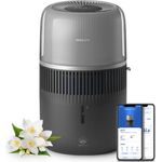 Philips Luftbefeuchter HU5710/03 5000 Series, 4,5 l Wassertank, für 56 m² Räume, mit NanoCloud Technologie