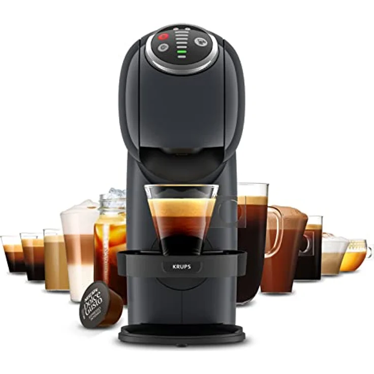 NESCAFÉ® Dolce Gusto® Kapselmaschine KP340B Genio S Plus, Espresso-Boost, inkl. 3 Pakete Nescafé Dolce Gusto White Mocha, schwarz – Bild 4