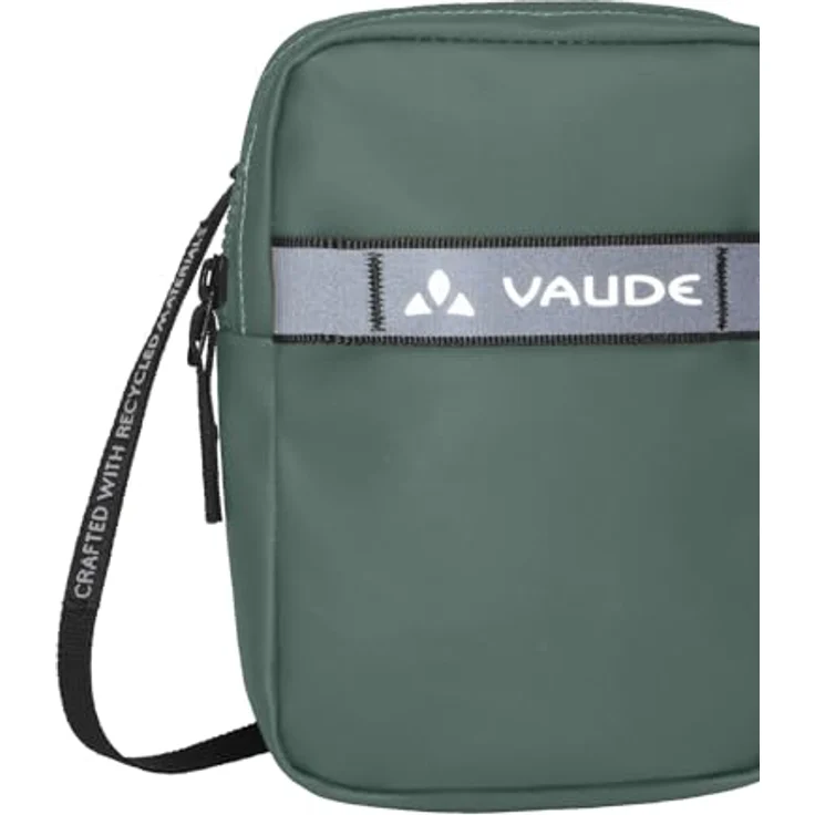 Vaude Kataja Umhängetasche, 13 cm x 4 cm x 18 cm, 100% Polyurethan, grün – Bild 7