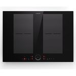 Klarstein Induktionskochfeld, Glaskeramik Kochfeld, 7000W Induktionskochfeld mit 4 Platten, Einbau-Induktionskochfeld mit Touch-Display und Timer, Moderne Kochfelder mit Überhitzungsschutz