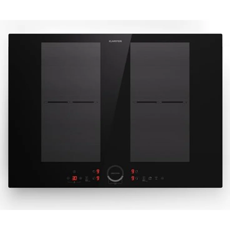 Klarstein Induktionskochfeld, Glaskeramik Kochfeld, 7000W Induktionskochfeld mit 4 Platten, Einbau-Induktionskochfeld mit Touch-Display und Timer, Moderne Kochfelder mit Überhitzungsschutz – Bild 1