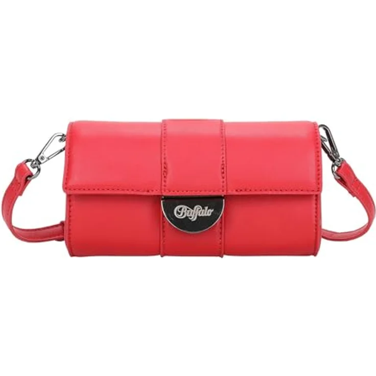 Buffalo Curve Night Umhängetasche, 20 cm, muse red shake aus 100% Polyurethan – Bild 1