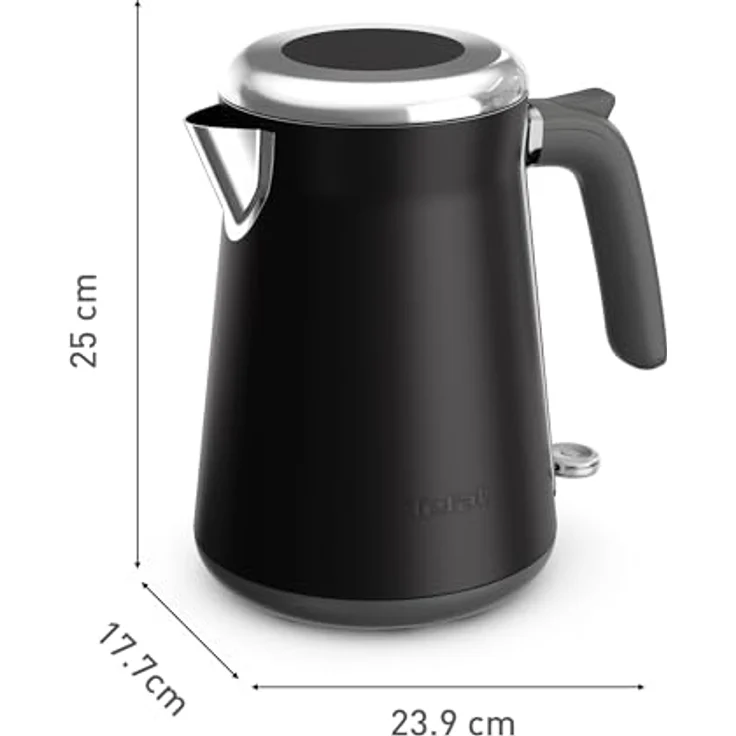 Tefal KI6668E0 Collection Wasserkocher 1,7 Liter mit Edelstahlgehäuse, regelbarer Temperatur und abnehmbarem Anti-Kalk-Filter – Bild 9