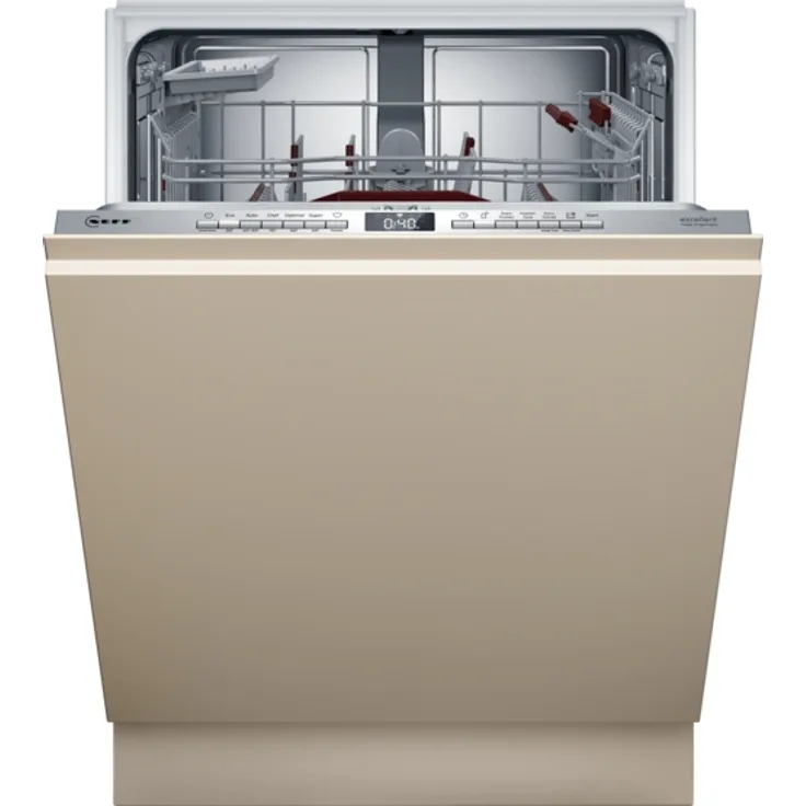 NEFF S155EBX04D, vollintegrierbarer Geschirrspüler, 60 cm, Energielabel A, intelligente Energiesparlösung