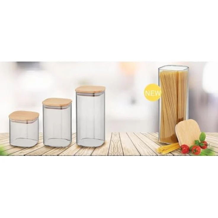 kela Nea, Luftdichtes Glas, 0,75 l, grau, spülmaschinengeeignet – Bild 2